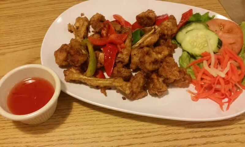 A16. Fried Frog Legs w. Butter